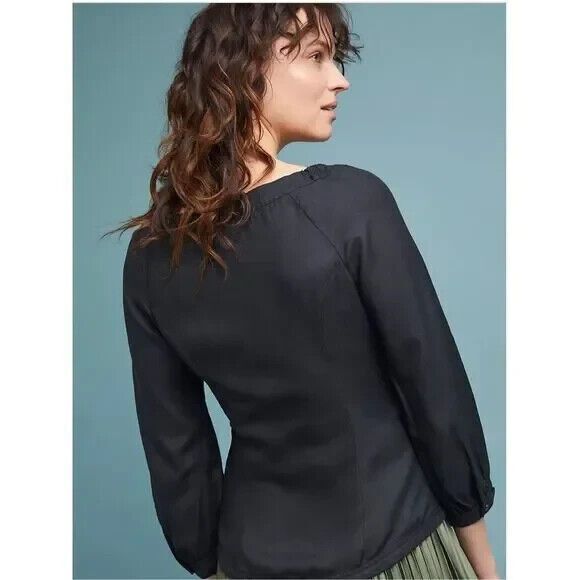 Maeve Black Blouse - Picture 2 of 9